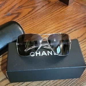 Chanel metal sunglasses